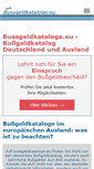 Mobile Screenshot of bussgeldkataloge.eu